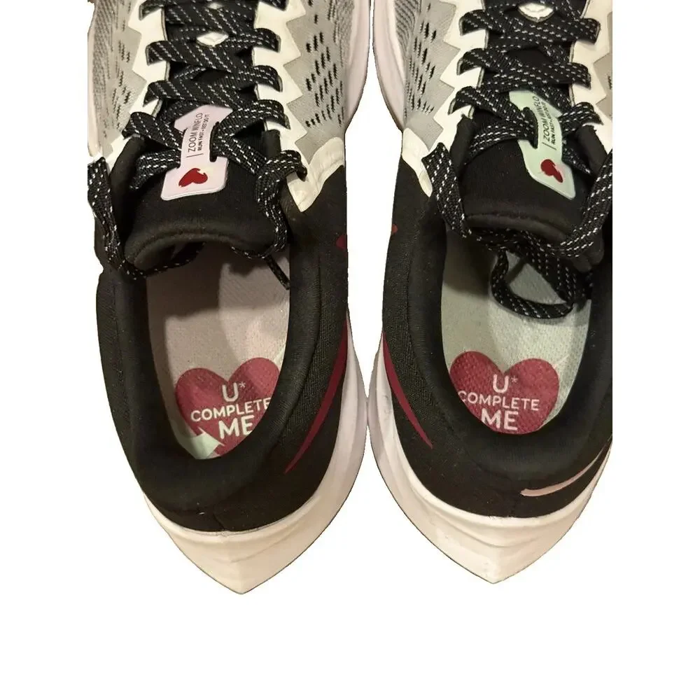 Nike Air Zoom Winflo 6 Women’s Running Shoes White Black Red Size 7 AQ8228-103